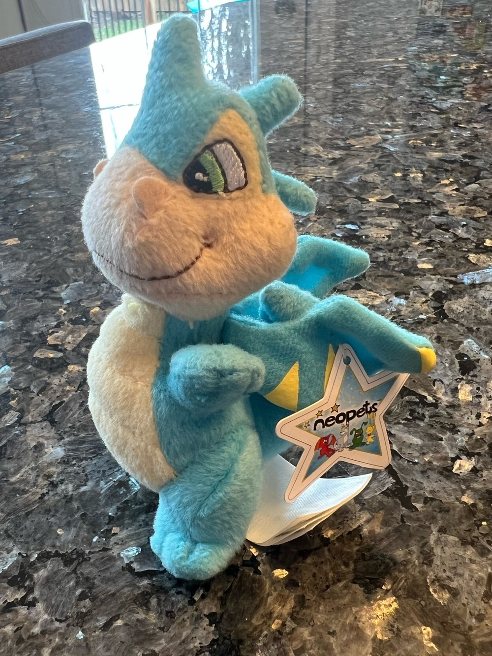 McDonald’s Neopets Blue Scorchio Plushie